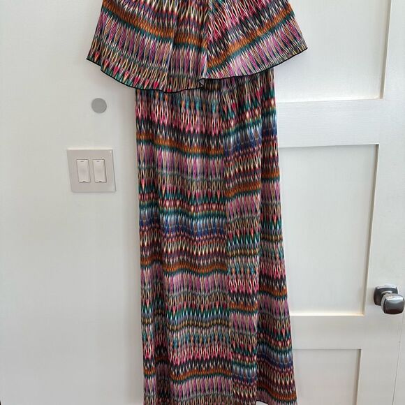 Pookie and Sebastian, New York pattern maxi dress. - Picture 1 of 5